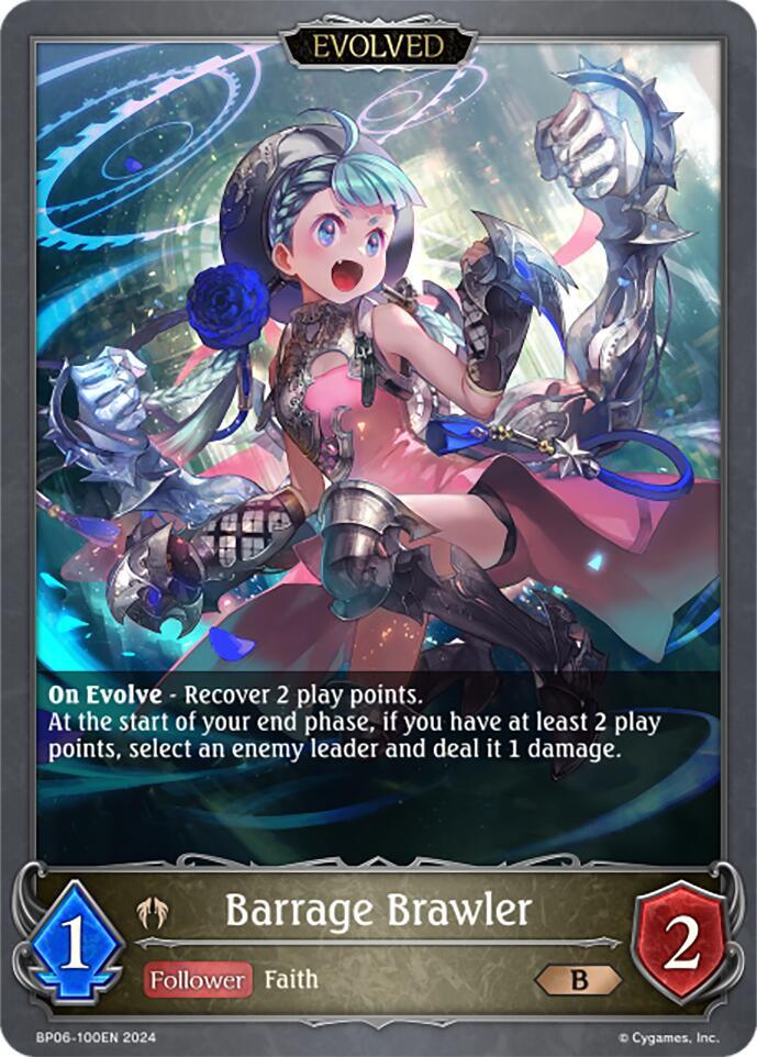 Barrage Brawler (Evolved), BP06: Paragons of the Colosseum BP06-100EN