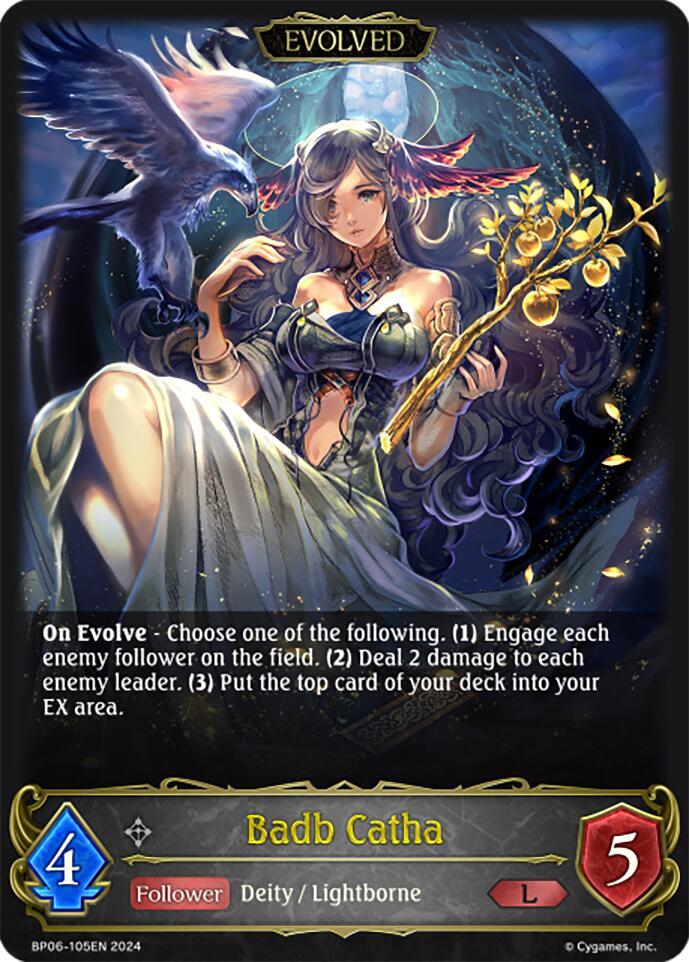 Badb Catha (Evolved), BP06: Paragons of the Colosseum BP06-105EN