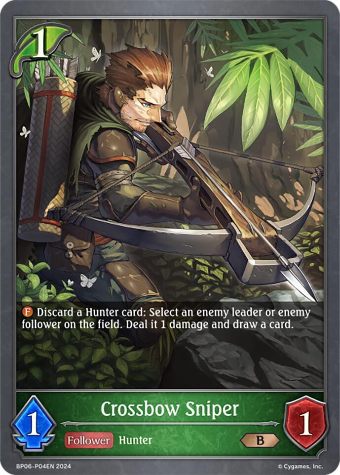 Crossbow Sniper - P04 (Foil), BP06: Paragons of the Colosseum BP06-P04EN