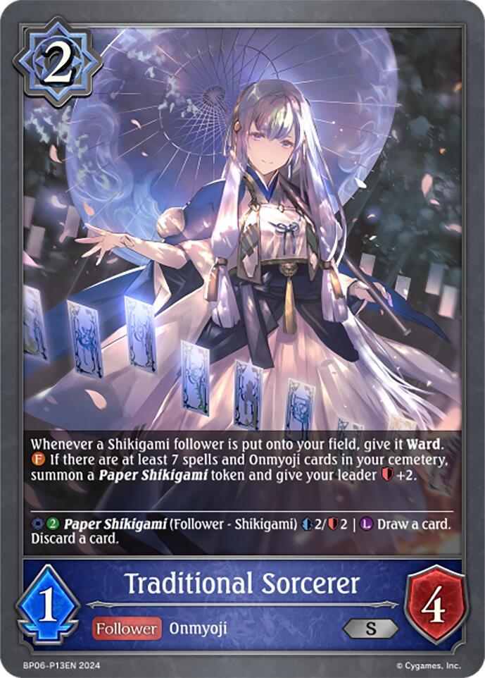 Traditional Sorcerer - P13EN (Foil), BP06: Paragons of the Colosseum BP06-P13EN