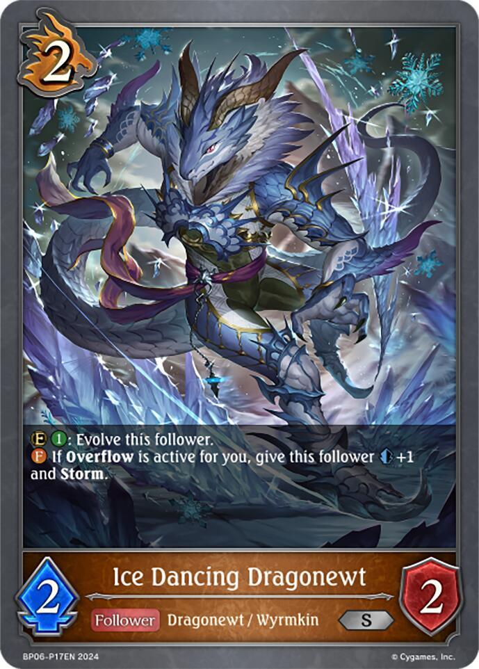 Ice Dancing Dragonewt - P17EN (Foil), BP06: Paragons of the Colosseum BP06-P17EN