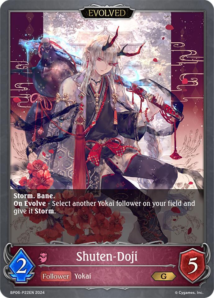 Shuten-Doji (Evolved) - P22EN (Foil), BP06: Paragons of the Colosseum BP06-P22EN