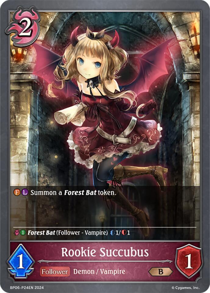 Rookie Succubus - P24EN (Foil), BP06: Paragons of the Colosseum BP06-P24EN