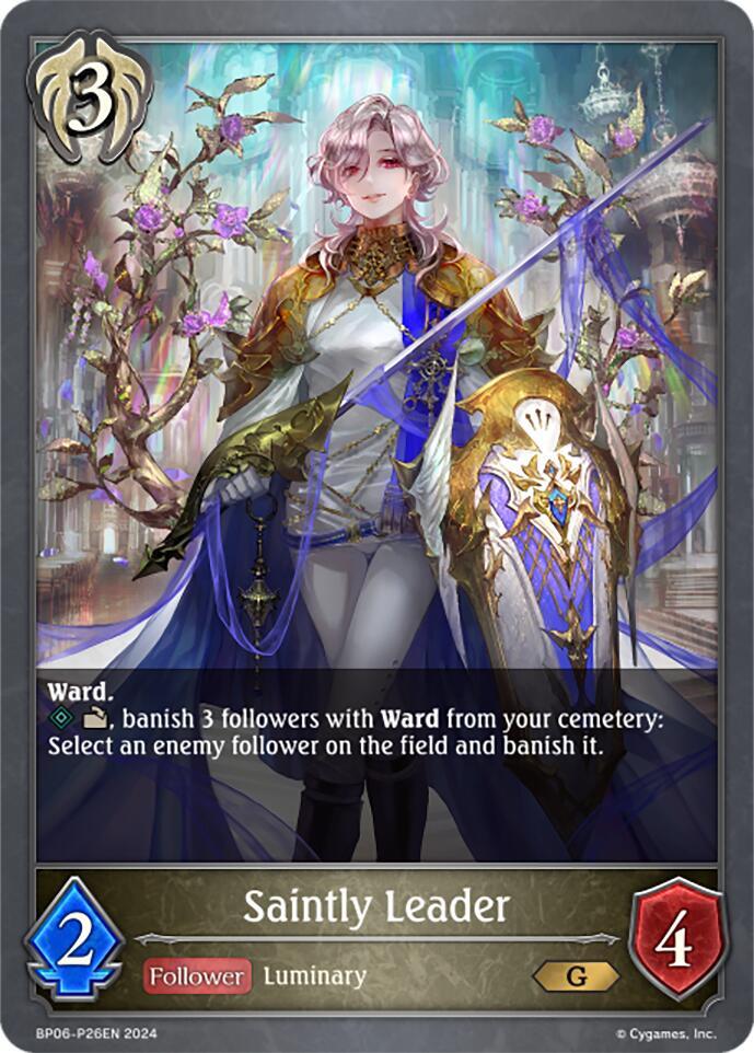 Saintly Leader - P26EN (Foil), BP06: Paragons of the Colosseum BP06-P26EN