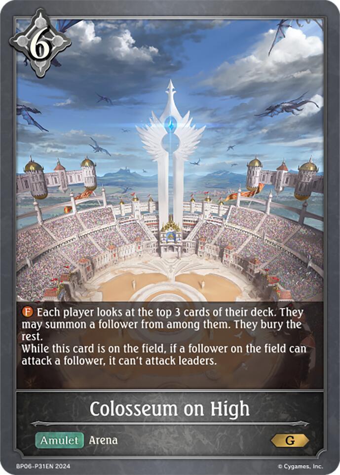 Colosseum on High - P31EN (Foil), BP06: Paragons of the Colosseum BP06-P31EN
