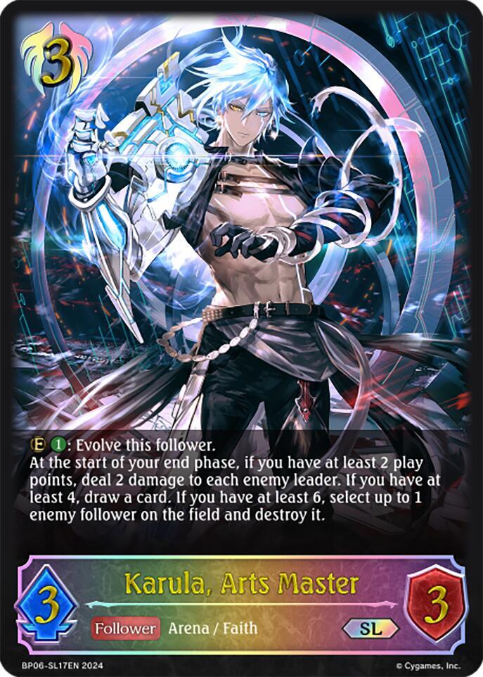 Karula, Arts Master (SL), BP06: Paragons of the Colosseum BP06-SL17EN