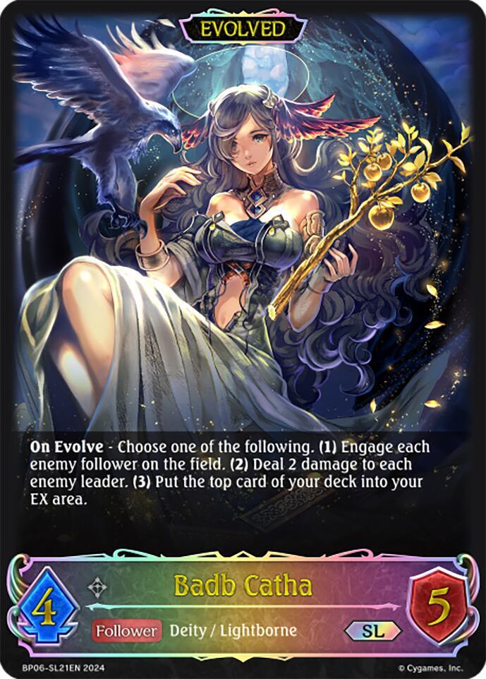 Badb Catha (Evolved) (SL), BP06: Paragons of the Colosseum BP06-SL21EN