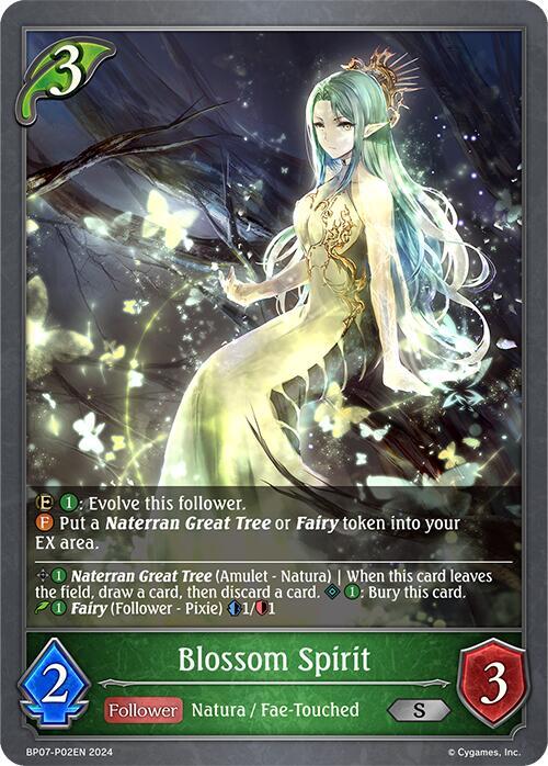 Blossom Spirit - P02EN (Foil), BP07: Verdant Steel BP07-P02EN