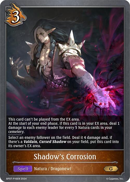 Shadow's Corrosion - P16EN (Foil), BP07: Verdant Steel BP07-P16EN