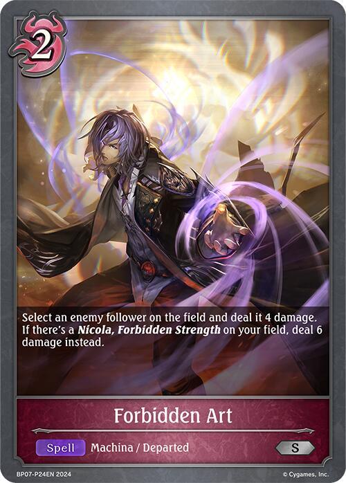 Forbidden Art - P24EN (Foil), BP07: Verdant Steel BP07-P24EN