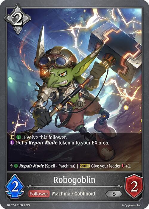 Robogoblin - P31EN (Foil), BP07: Verdant Steel BP07-P31EN