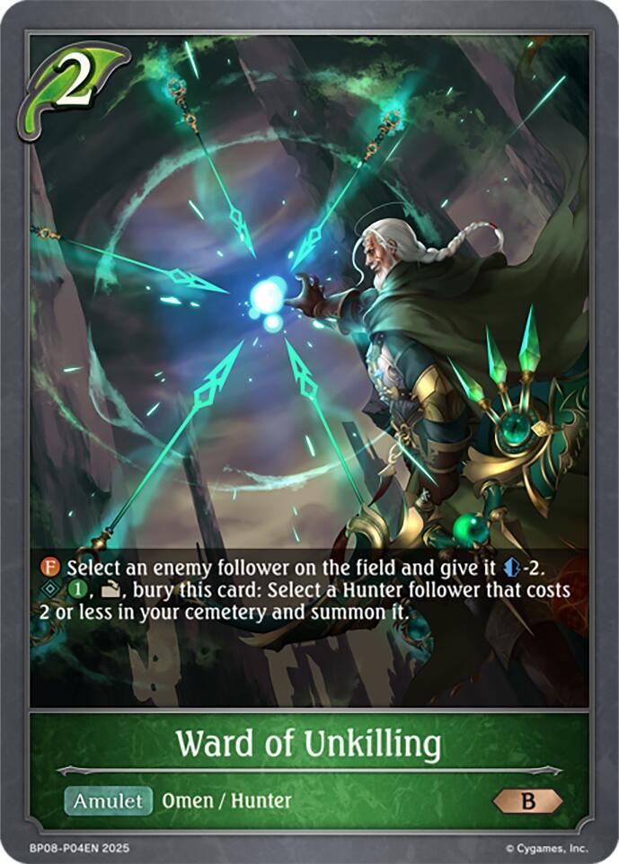 Ward of Unkilling - P04EN (Foil), BP08: Alterchaotica BP08-P04EN