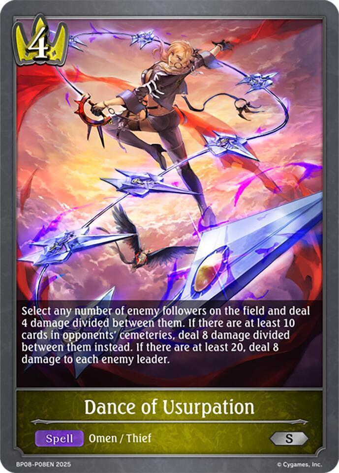 Dance of Usurpation - P08EN (Foil), BP08: Alterchaotica BP08-P08EN