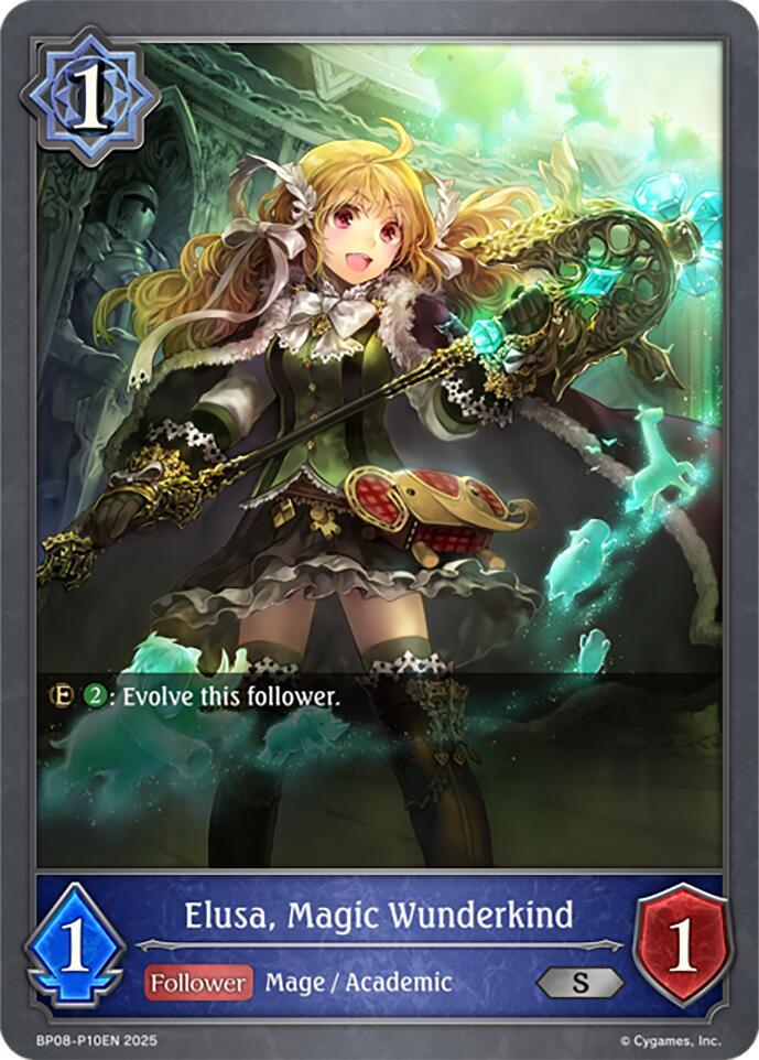 Elusa, Magic Wunderkind - P10EN (Foil), BP08: Alterchaotica BP08-P10EN