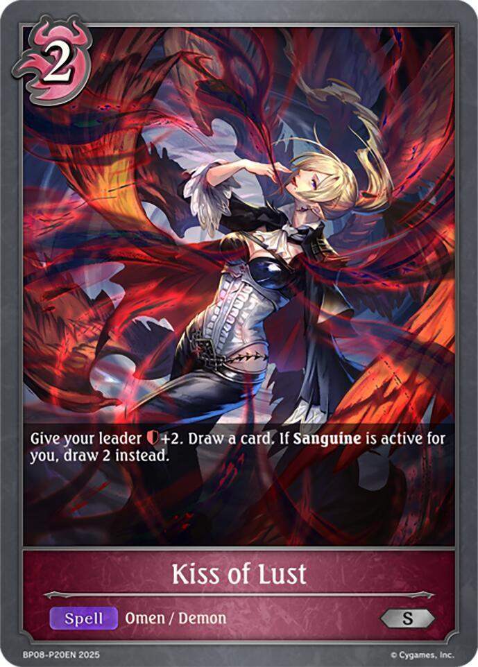 Kiss of Lust - P20EN (Foil), BP08: Alterchaotica BP08-P20EN