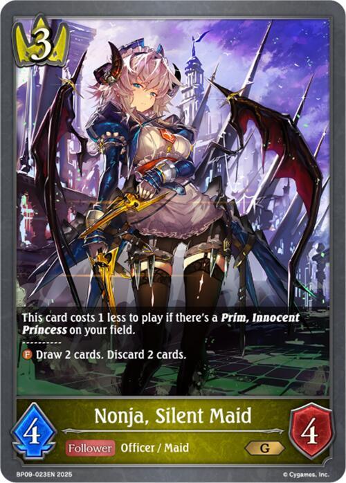 Nonja, Silent Maid, BP09: Duet of Dawn and Dusk BP09-023EN
