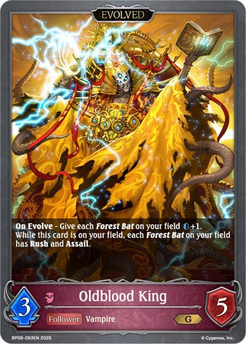 Oldblood King (Evolved), BP09: Duet of Dawn and Dusk BP09-093EN
