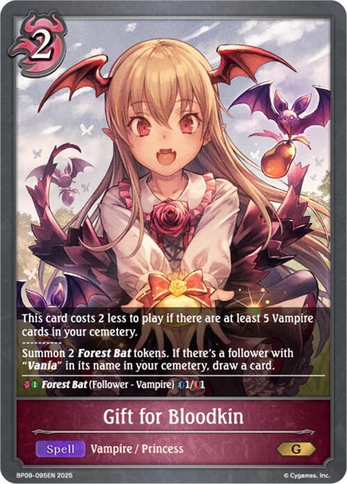 Gift for Bloodkin, BP09: Duet of Dawn and Dusk BP09-095EN