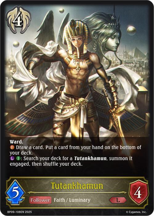 Tutankhamun, BP09: Duet of Dawn and Dusk BP09-108EN