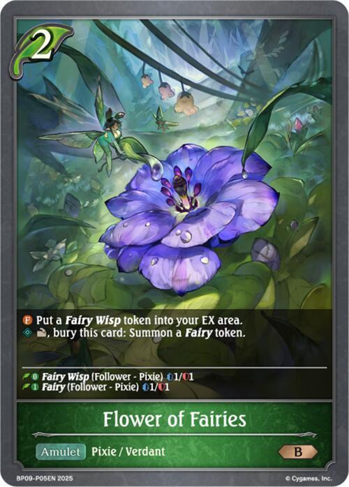 Flower of Fairies - P05EN (Foil), BP09: Duet of Dawn and Dusk BP09-P05EN