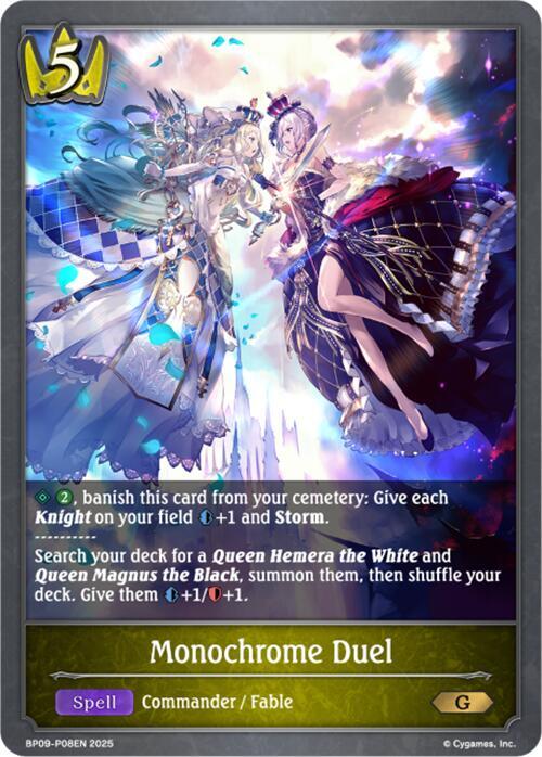 Monochrome Duel - P08EN (Foil), BP09: Duet of Dawn and Dusk BP09-P08EN