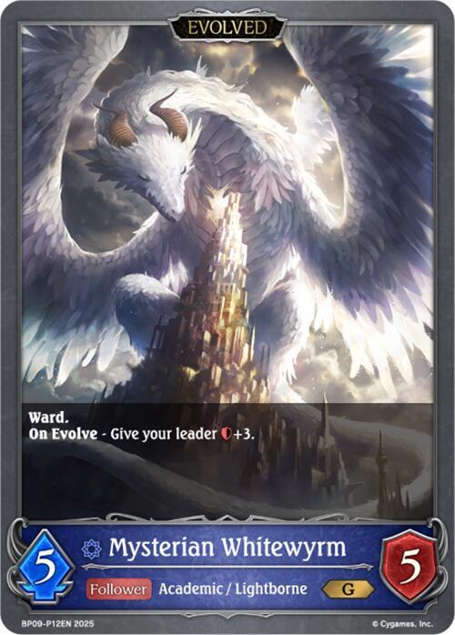 Mysterian Whitewyrm // Mysterian Blackwyrm - P12EN (Foil), BP09: Duet of Dawn and Dusk BP09-P12EN