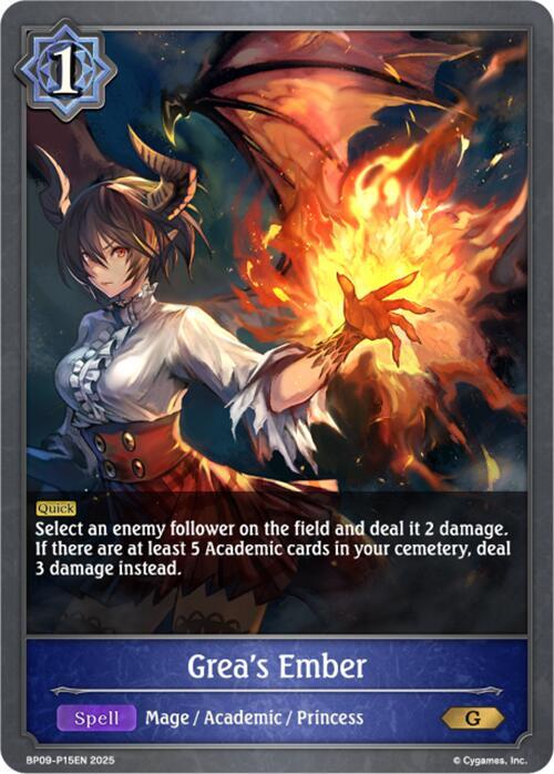 Grea's Ember - P15EN (Foil), BP09: Duet of Dawn and Dusk BP09-P15EN