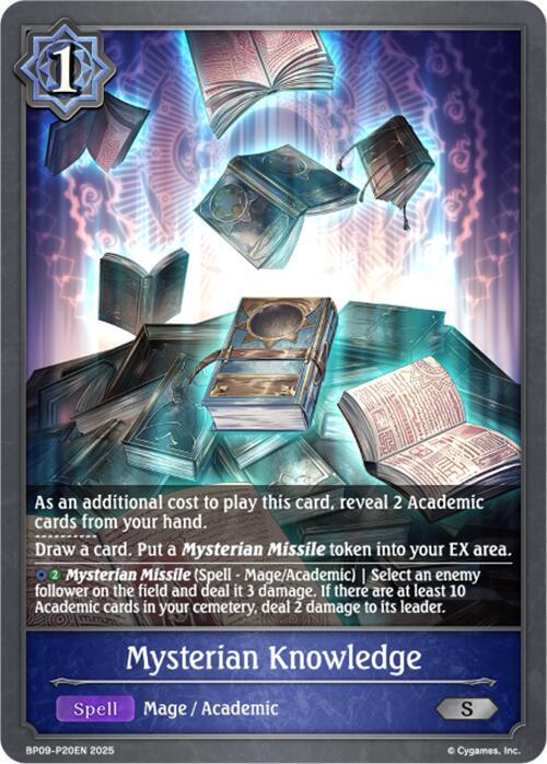 Mysterian Knowledge - P20EN (Foil), BP09: Duet of Dawn and Dusk BP09-P20EN