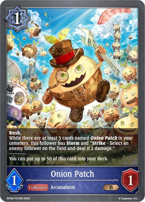 Onion Patch - P21EN (Foil), BP09: Duet of Dawn and Dusk BP09-P21EN