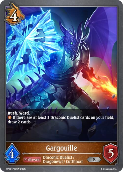Gargouille - P32EN (Foil), BP09: Duet of Dawn and Dusk BP09-P32EN