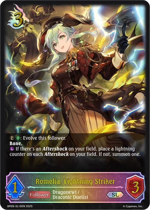 Romelia, Lightning Striker (SL), BP09: Duet of Dawn and Dusk BP09-SL16EN