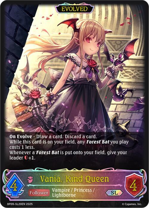 Vania, Kind Queen // Vania, Blood Queen - (SL), BP09: Duet of Dawn and Dusk BP09-SL20EN