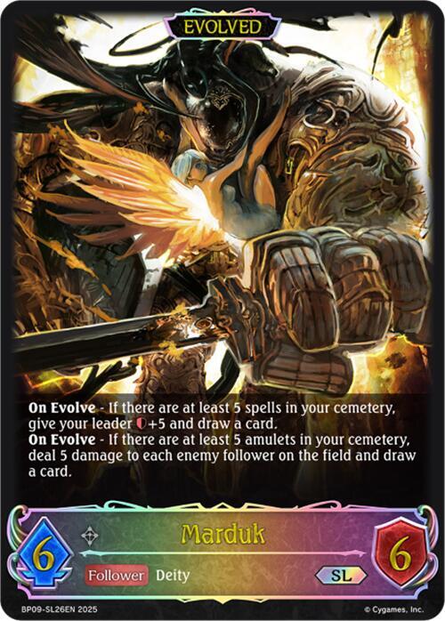 Marduk (Evolved) (SL), BP09: Duet of Dawn and Dusk BP09-SL26EN