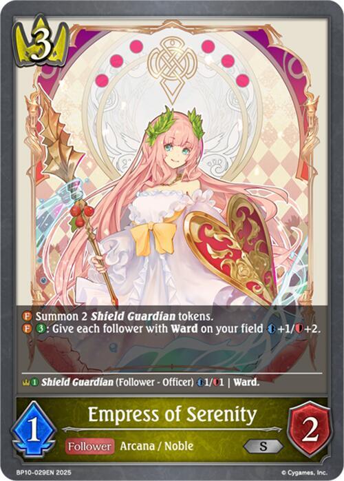 Empress of Serenity, BP10: Gods of the Arcana BP10-029EN