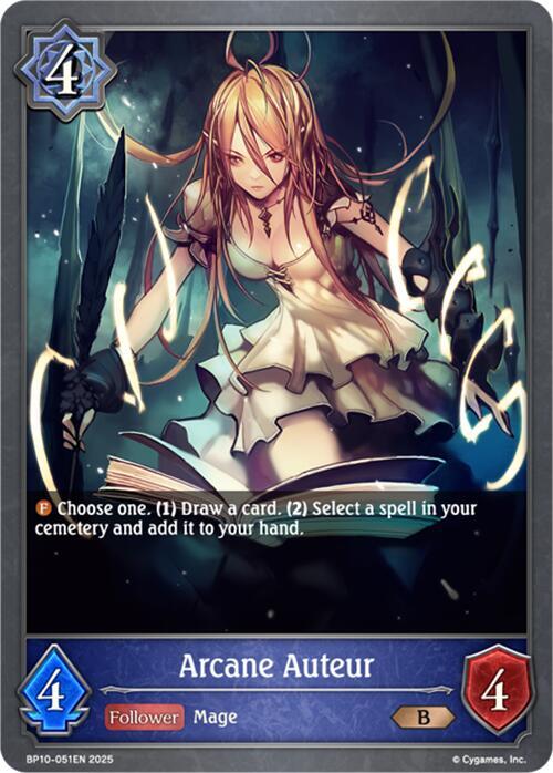 Arcane Auteur, BP10: Gods of the Arcana BP10-051EN
