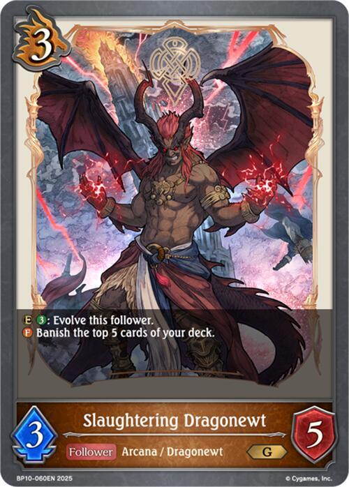 Slaughtering Dragonewt, BP10: Gods of the Arcana BP10-060EN