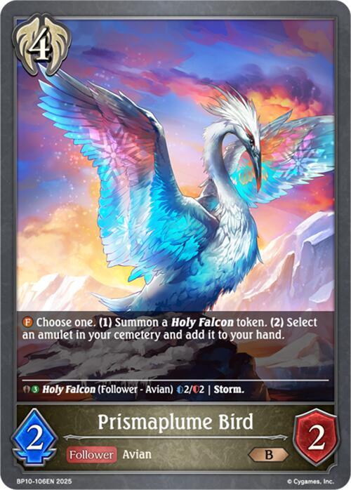 Prismaplume Bird, BP10: Gods of the Arcana BP10-106EN