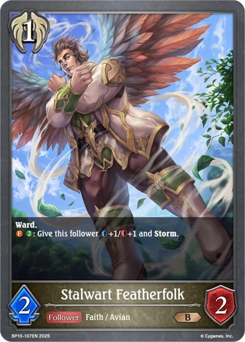 Stalwart Featherfolk, BP10: Gods of the Arcana BP10-107EN