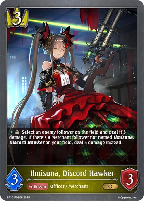 Ilmisuna, Discord Hawker - P05 (Foil), BP10: Gods of the Arcana BP10-P05EN