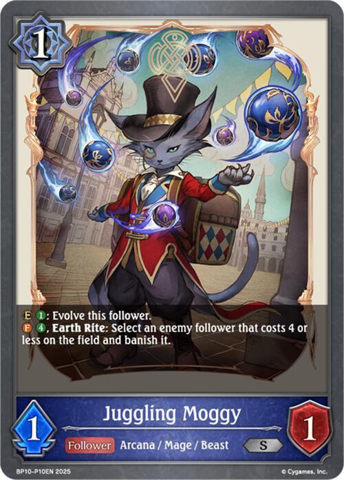 Juggling Moggy - P10 (Foil), BP10: Gods of the Arcana BP10-P10EN