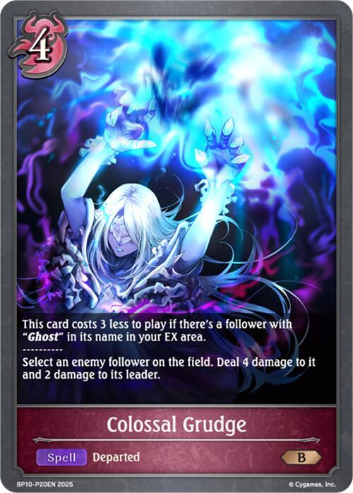 Colossal Grudge - P20 (Foil), BP10: Gods of the Arcana BP10-P20EN