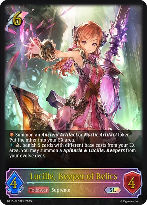Lucille, Keeper of Relics (SL), BP10: Gods of the Arcana BP10-SL03EN