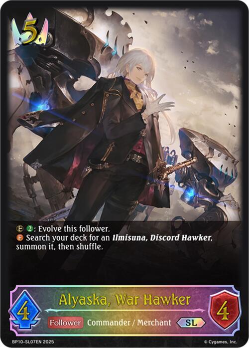 Alyaska, War Hawker (SL), BP10: Gods of the Arcana BP10-SL07EN