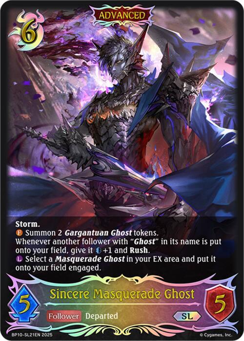 Sincere Masquerade Ghost (SL), BP10: Gods of the Arcana BP10-SL21EN