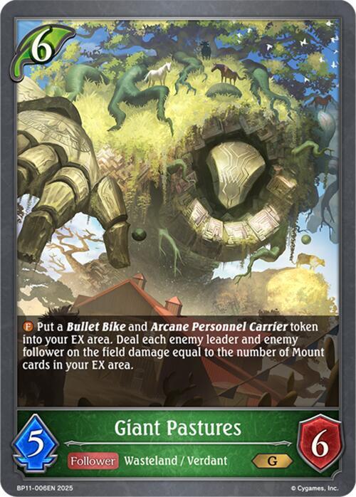 Giant Pastures, BP11: Bullet of Fate BP11-006EN