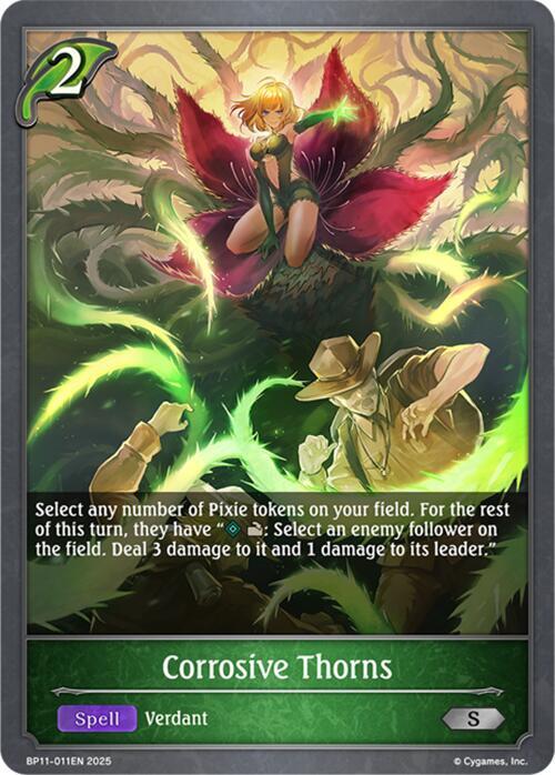 Corrosive Thorns, BP11: Bullet of Fate BP11-011EN