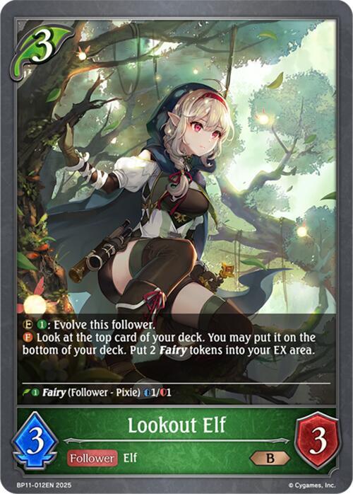 Lookout Elf, BP11: Bullet of Fate BP11-012EN