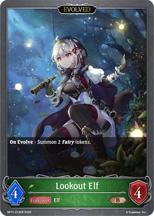 Lookout Elf (Evolved), BP11: Bullet of Fate BP11-013EN