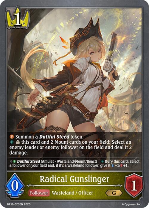 Radical Gunslinger, BP11: Bullet of Fate BP11-023EN