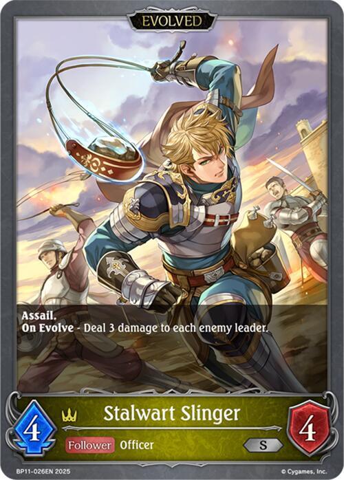 Stalwart Slinger (Evolved), BP11: Bullet of Fate BP11-026EN